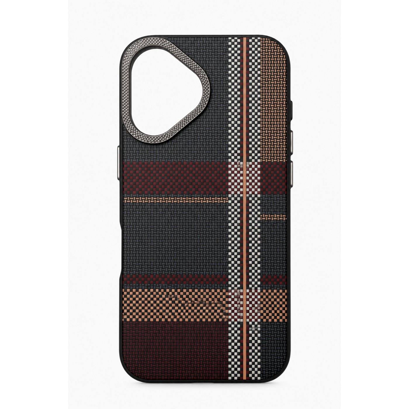 Plaid Weave Case For iPhone 17