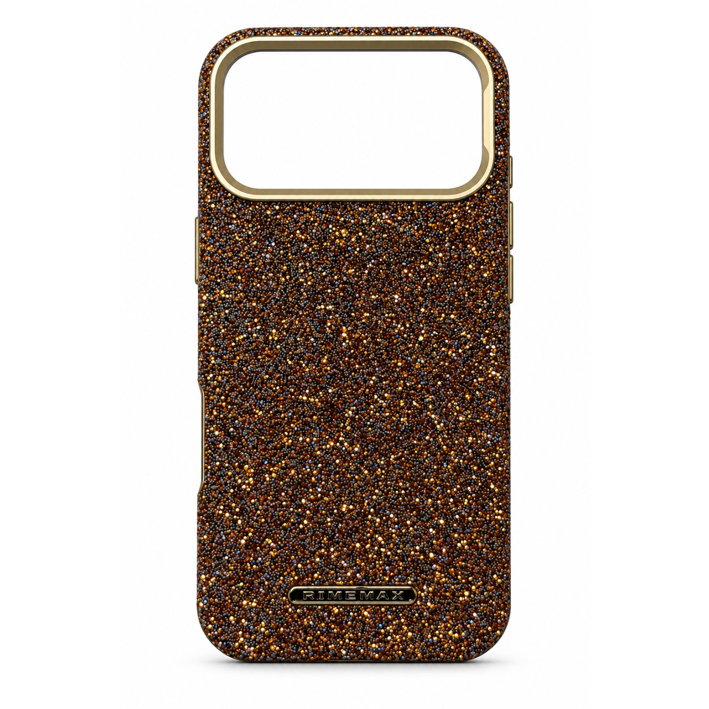 Rimemax Crystal Case For iPhone 17 Pro Max - Orange